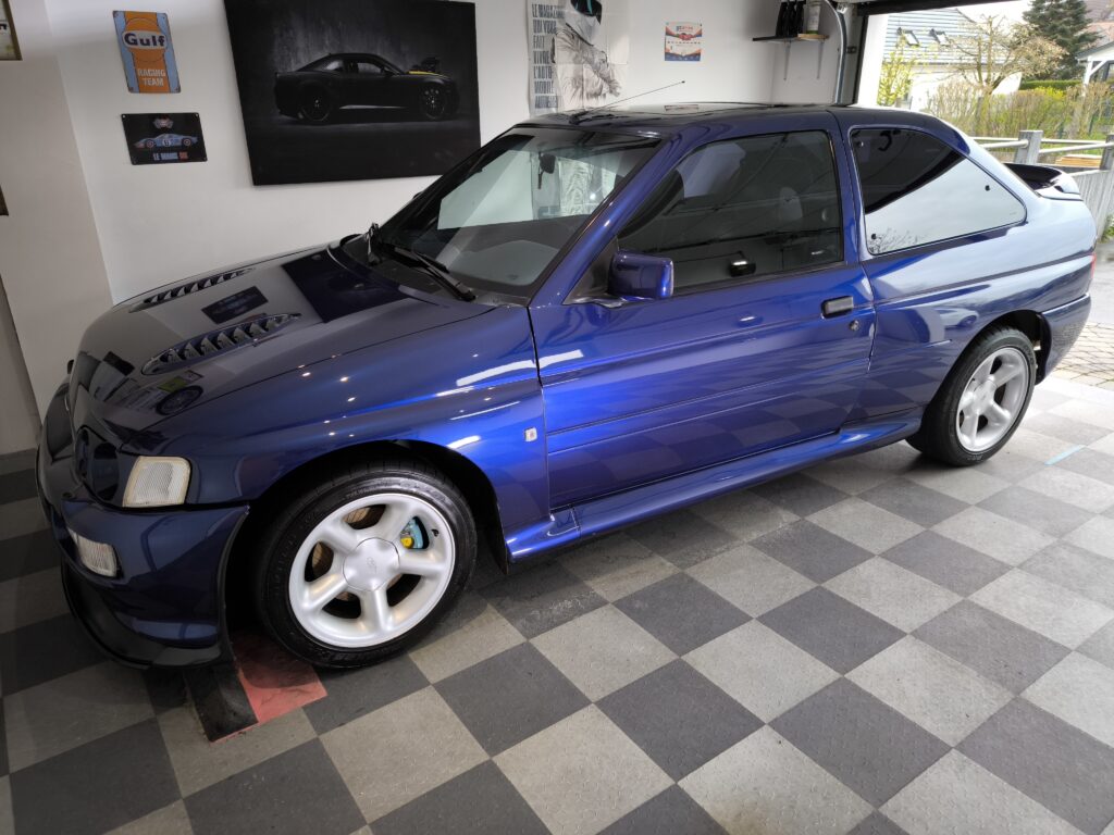 Polissage Ford Escort RS Cosworth à Blotzheim, près de Saint-Louis – Redonnez de l’éclat à votre véhicule avec MY DETAILING